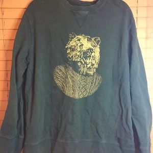 Bear in a Sweater Sweater, Fun Men’s Sweater XL